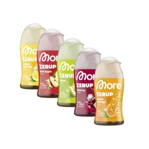 More Nutrition 5x Zerup Bundle - 5 à 65ml Getränkesirups ohne Zucker & Kalorien